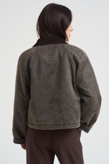 Giuabbotto in denim scuro donna - 8