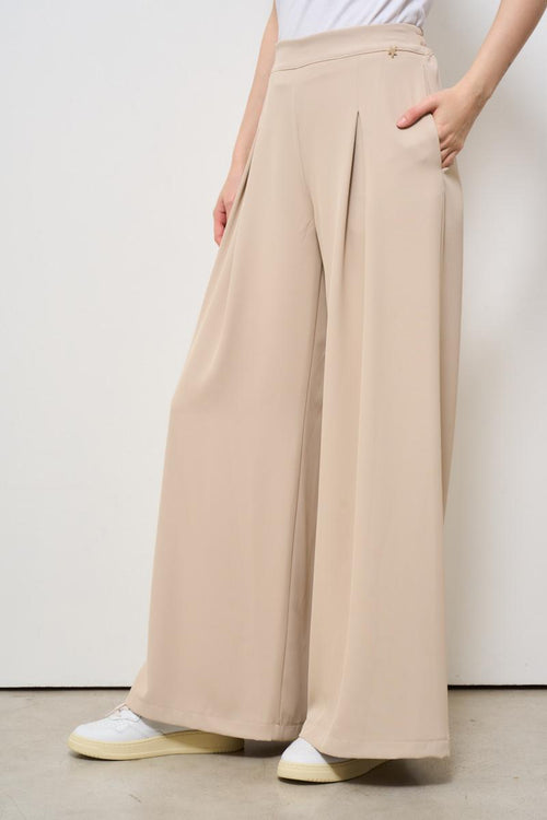 Pantalone donna a palazzo cipria - 2