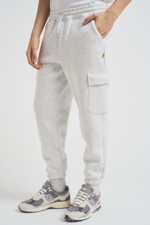 Pantalone tuta jogger uomo grigio - 2