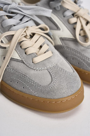 Sneakers donna grigia - 4