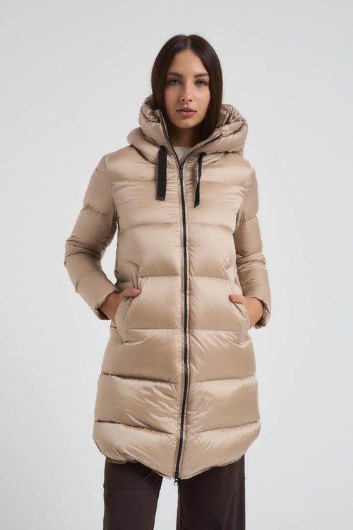 Piumino Geneva Jacket donna beige