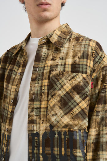 Camicia uomo kaki - 6