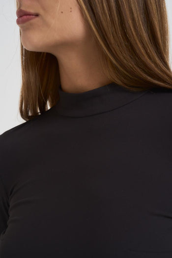 Abito donna lungo nero - 5