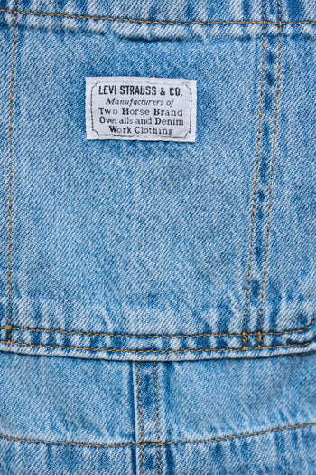 Salopette in denim chiaro - 5