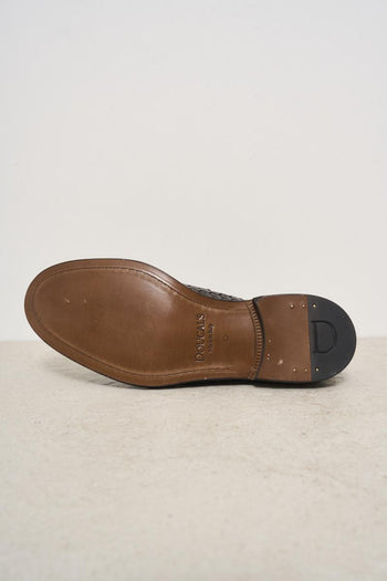 Mocassino uomo a treccia marrone - 9