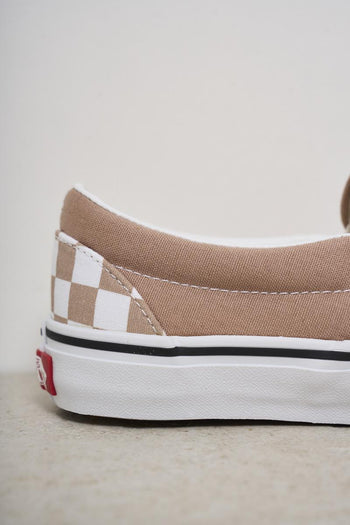 Women's slip-on sneakers in powder pink check - 3