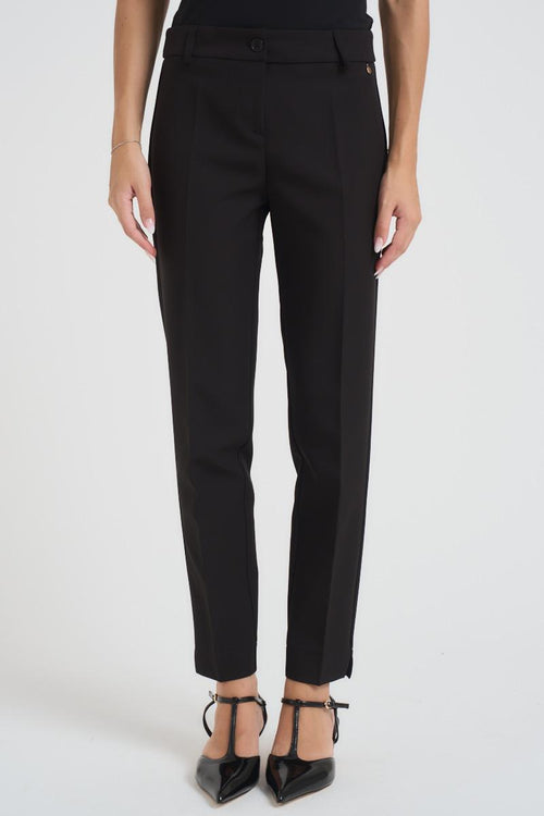 Pantalone donna regular nero