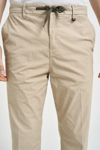 Pantalone uomo chino beige - 4