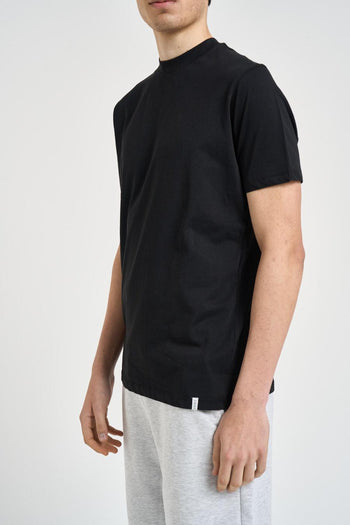 T-shirt uomo girocollo nera - 3