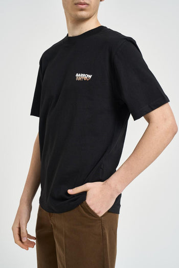 T-shirt uomo girocollo nero - 3