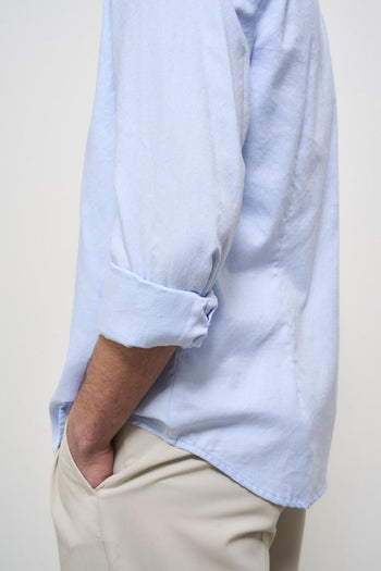 Camicia uomo celeste - 4