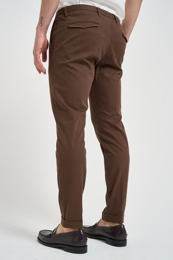 Pantalone uomo slim marrone - 3
