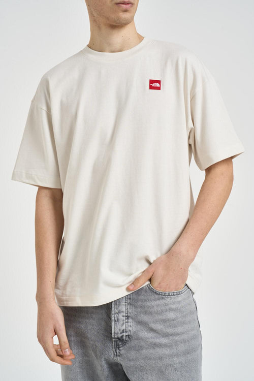 T-shirt uomo girocollo bianca - 1