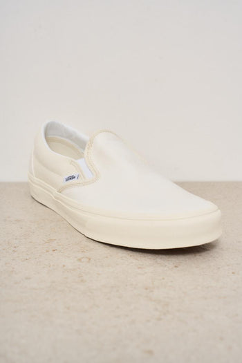 Sneakers slip-on uomo bianche - 3