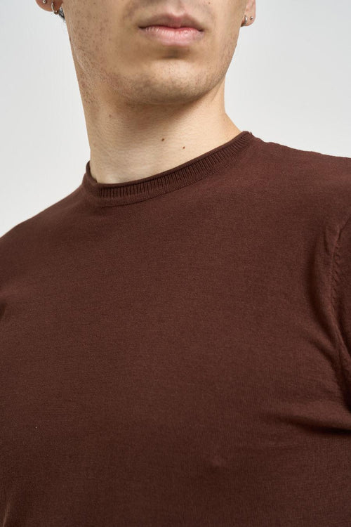T-shirt uomo in maglia terra - 2
