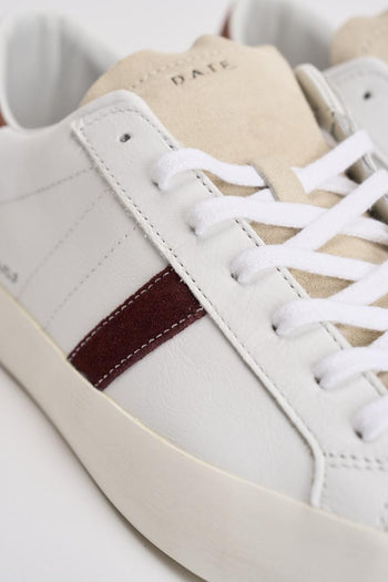 Sneakers uomo Hill low calf marrone - 4