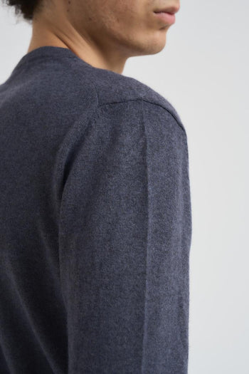 Maglia uomo girocollo grigia - 5