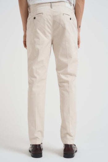 Pantalone uomo regular panna - 4