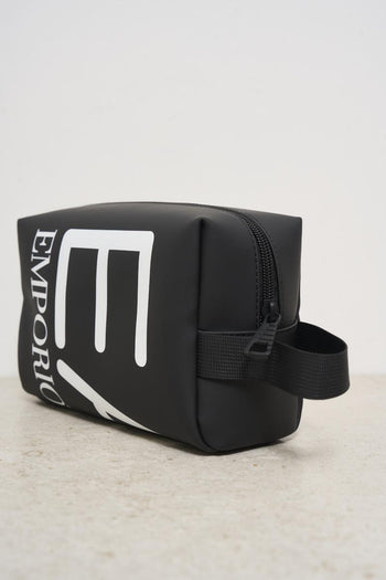 Black men's beauty case with white logo - 3