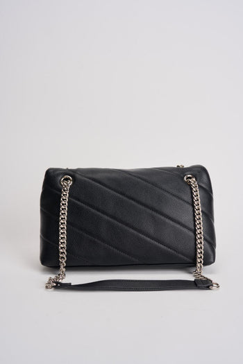 Borsa donna a tracolla nera - 5