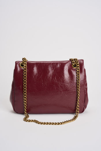 Borsa donna semilucida bordeaux - 6