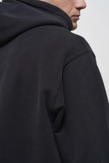 Men's black hoodie - 7