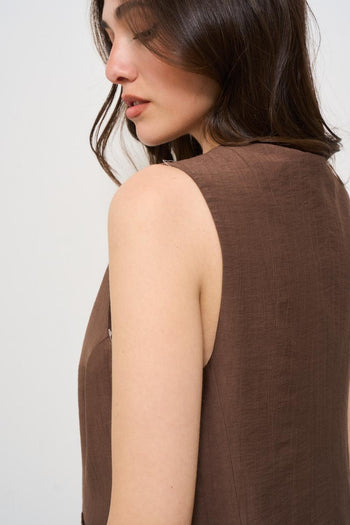 Completo abito donna marrone - 4