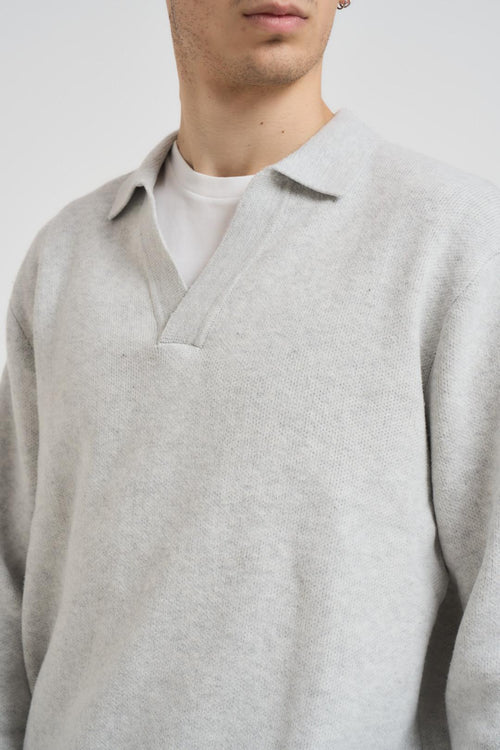 Polo uomo grigia chiara - 2