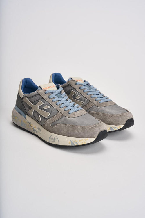 Sneakers uomo Mick grigia - 2