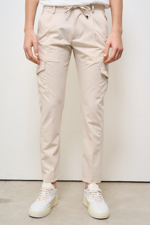 Pantalone uomo regular beige