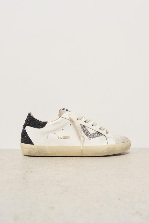 Sneakers donna bianco/nero Suprime d318