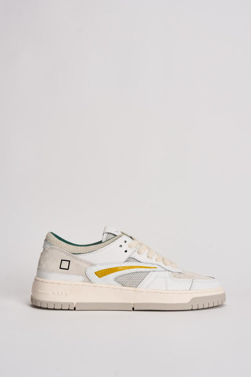 Sneakers uomo Torneo bianca e verde