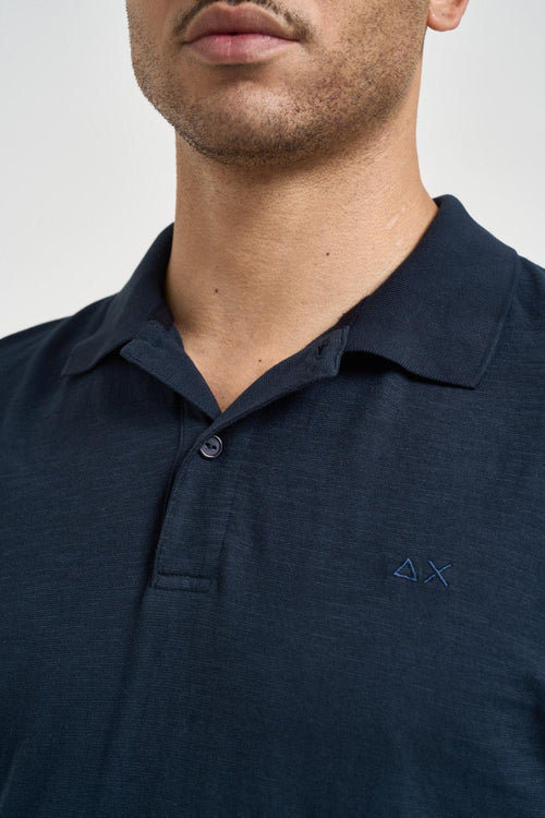 Polo uomo manica corta blu - 2