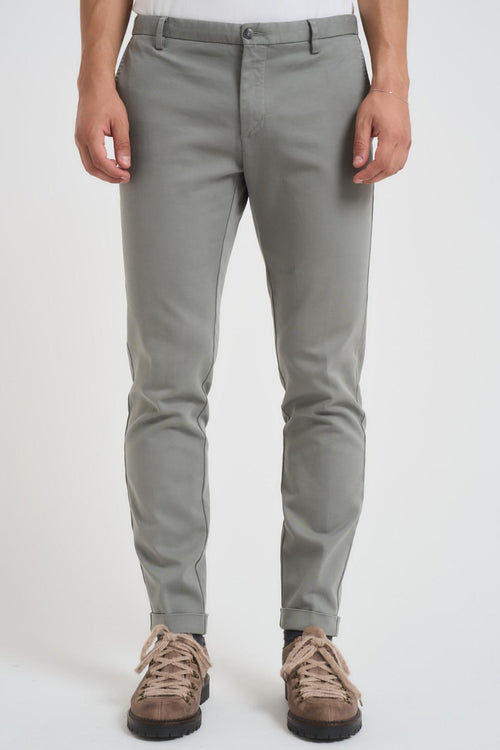 Pantalone uomo slim fit grigio