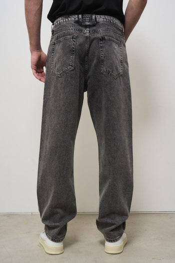 Cleveland men's jeans in black denim - 4