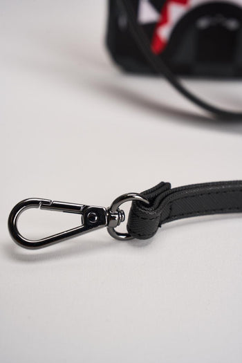 Pochette uomo Peeking Character Check nera - 7