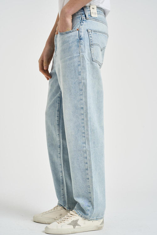 Jeans uomo 568 in denim chiaro - 2