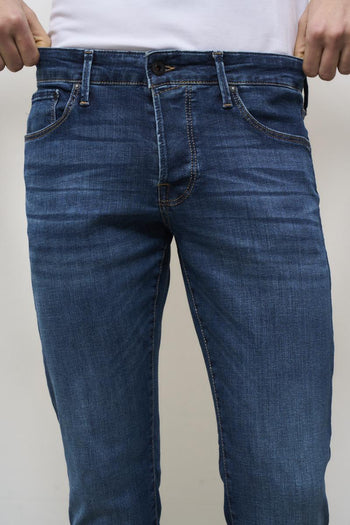 Men's Dark Denim Jeans - 6