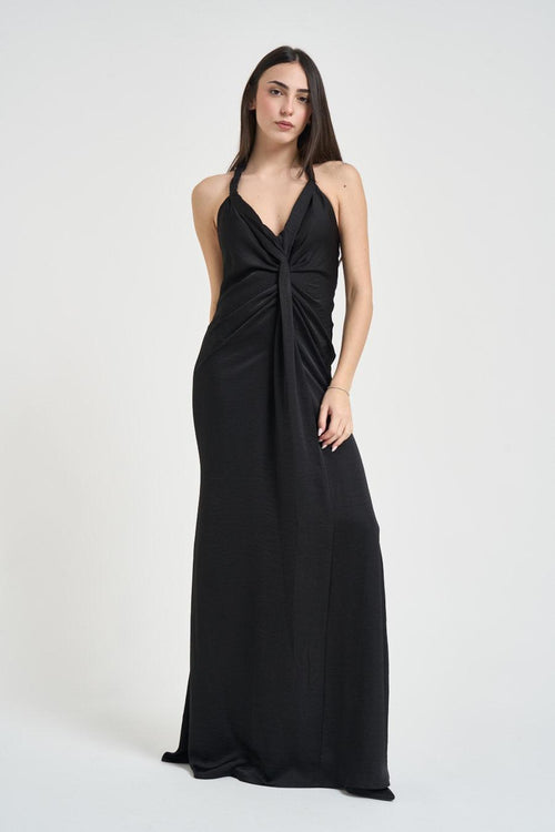 Abito donna lungo nero