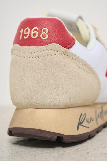 Sneakers uomo bianca e rossa - 9