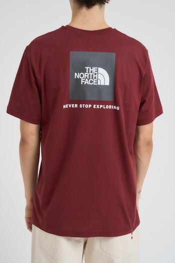 T-shirt uomo Redbox bordeaux - 4