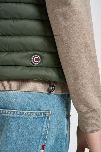 Gilet uomo piumino trapuntato verde - 7