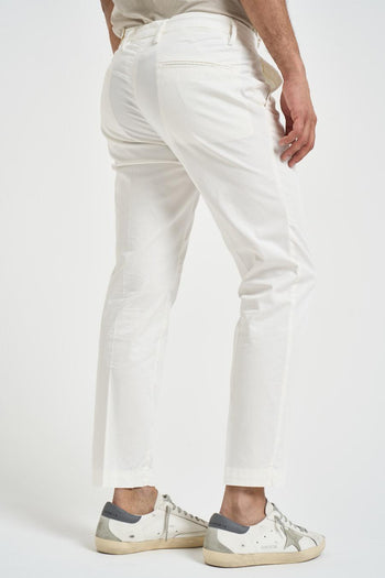 Pantalone uomo chino bianco - 3