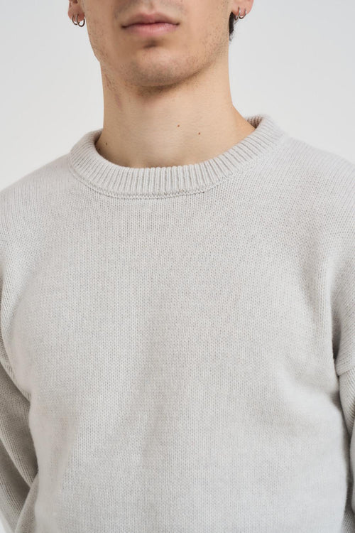 Maglia uomo grigia girocollo - 2