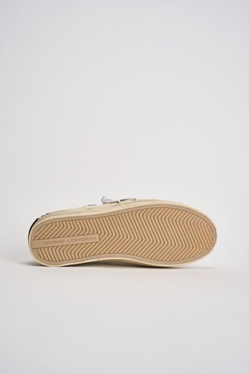 Sneakers donna SK8 bianche e glitter oro - 8