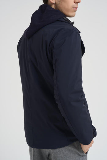 Giubbotto uomo doppiopetto blu - 5