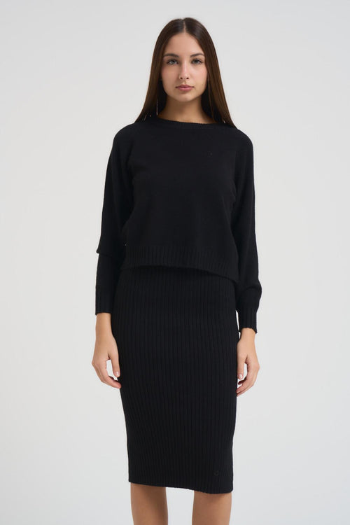 Set coordinato donna nero