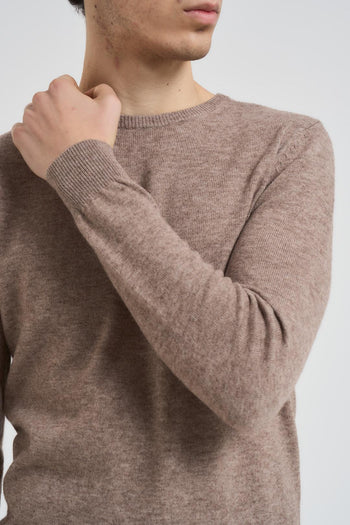 Maglia uomo girocollo tortora - 3