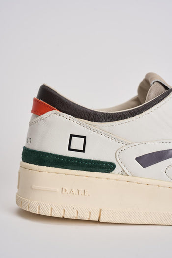 Sneakers uomo Torneo bianco e beige - 3