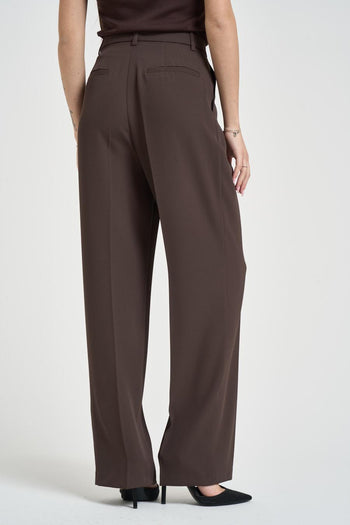 Pantalone donna dritto moro - 3